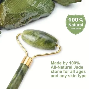 Natural Beauty Slimming Tools Jade Roller for Facial Massage Eye Neck Guasha Scraper Thin Lift Roller