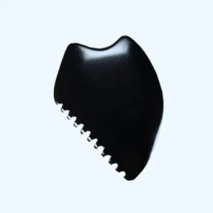 Natural Bian Stone Gua Sha Board Facial Scraping Massage Tool for Face Healing Blood Circulation Promotion Muscle Relaxation
