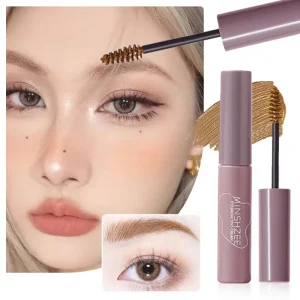 Natural Chemical Eyebrow Tint Waterproof Long Lasting Coffee Brown Color Gel Cream Paint Makeup Tool Brow Enhancer