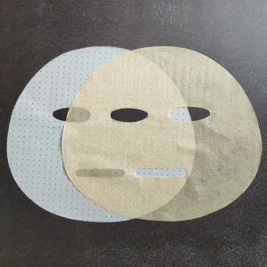 Natural Color Fiber Degradable Bamboo Facial Sheet Mask Dry Sheet Mask