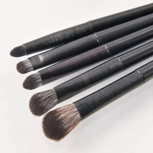 Natural Eye Makeup Brushes Set Eyeshadow Eyebrow Contour Eyeliner Brush Women Eyes Cosmetic Blending Detail Make up Tools