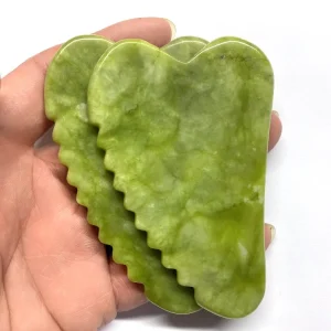 Natural Gua Sha Board with Teeth Facial Tool Comb Edge Guasha Scraping Massage Tool Body Massage Tool