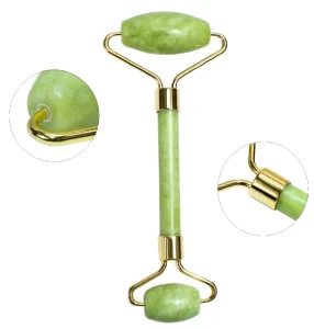Natural Healing Crystal Self Care Roller Facial Massage Stone Face Jade Roller