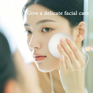 Natural Konjac Makeup Sponge Biodegradable Facial Skin Care Face Sponge Multi Color