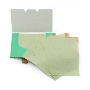 Natural Oil Blotting Paper Face Absorbing Paper Set for Oily Skin Private Label