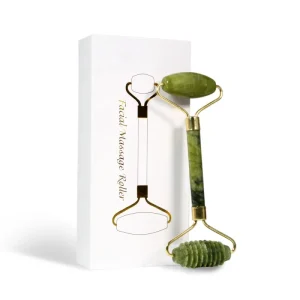 Natural Skin Care Anti Wrinkles Facial Massage Jade Stone Set High Quality Jade Roller and Gua Sha