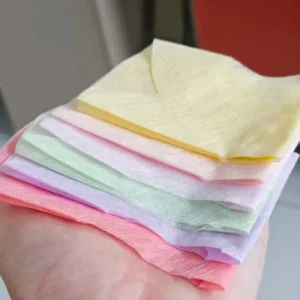 Natural Ultra Fine Fiber Colored Dry Mask Material Fabric Facial Mask Sheets