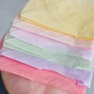 Natural Ultra Fine Fiber Facial Mask Sheets Eco friendly Dry Mask Material Fabric Moisturizing & Whitening 6 Colors