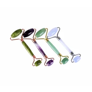 Natural Xiuyu Jade Roller Facial Massage Healing Crystal Healing Tool Facial for Skin Care