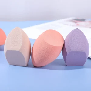 New Arrivals Custom Large Beauty Sponge Three Transverse Cuts Super Soft Makeup Sponge Irregular Shape
