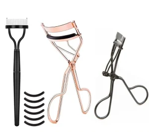 New Black Stainless Steel False Eyelash Curler Lash Curlers