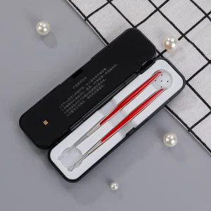 New Charging Automatic Disinfection Acne Needle Set Stainless Steel & Aluminum Alloy Face Blackhead Remover Beauty Tool
