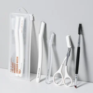 New Custom Makeup Eyelash Tools Pouch Private Label Eyelash Tweezers Cosmetic Bag Pouch