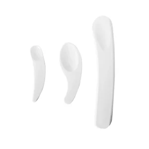 New Design High Quality Fancy Cosmetic and Medical Spoon Mini Facial Cream Plastic Cosmetic Spoon Spatula