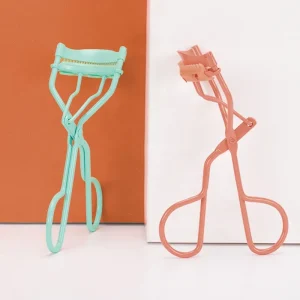 New Design Wide Angle Detachable Comb Eyelash Curler Silicon Makeup Tools for Eye Beauty Custom Packaging