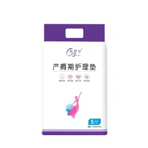 New Feeling Puerperal Pregnant Women Postpartum Maternal Nursing Pad Disposable Leak proof Super Strong Water Absorption 5 Pcs