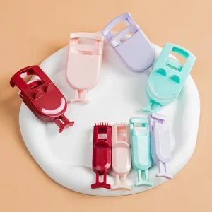New Portable Natural Curling Resin Eyelash Curler with Lasting Fix Compact Design Manual Operation Beauty Tool