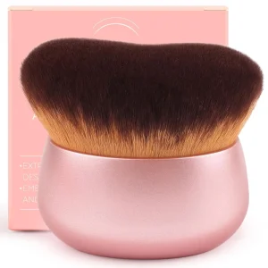 New Style Blending Kabuki Single Foundation Body Makeup Brushes Self Tanner Portable Brush for Body Face Custom Logo