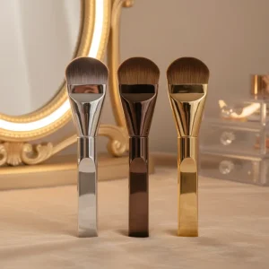 New Tongue shaped Foundation Brush Soft Bristle Makeup Brush Single Foundation Brush