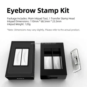 New Viral Brow Stamp Makeup Tool Hairstroke Eyebrow Stencil Nano Brow Form