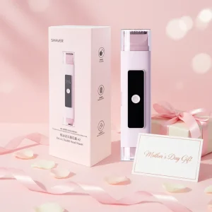 New Wet/Dry Two-Head Technology Electric Shaver Eyebrow Trimmer Portable Women’s Epilator Hair Remover USB for Home RV Use