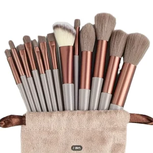 New YD Factory 13pcs Makeup Brush Set Eyeshadow Brush Professional Make up Brushes Set With Storage Bag