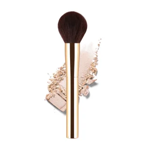 Newest single make up brush Makeup Brush high end product gold powder brush