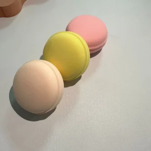Non Latex Skin Friendly Makeup Sponge Makeup Accessory Customizable Case Macaron Makeup Flat Sponge