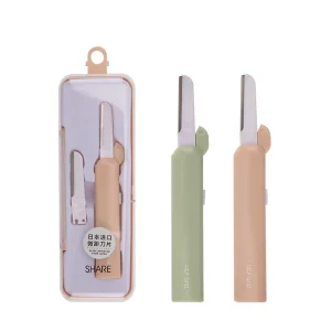 Non slip Women Safety Eyebrow Trimmer Razor Replace Blade Portable Mini Painless ISO9001 Certified Cosmetic Tool