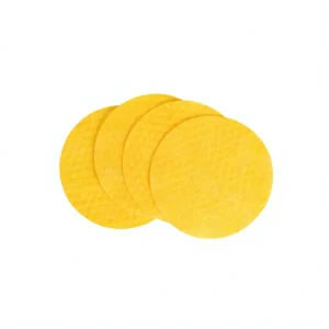 Non woven Yellow Dot Cleansing Pad Toner Pad Material Dry Toner Pad Soft Cool Facial Beauty for Skin Moisture Clean