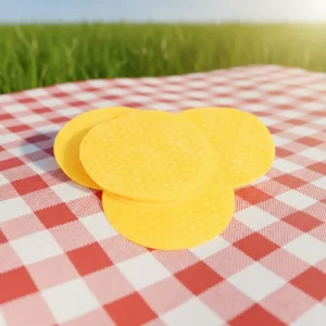 Non woven Yellow Dot Cleansing Pad Toner Pad Material Dry Toner Pad Soft Cool Facial Beauty for Skin Moisture Clean