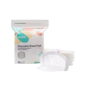 Nursing Breast Pads Maternity Cotton Breastfeeding 30pcs Disposable Nipple Pads