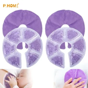 Nursing Pads Soft Covers Hot Cold Breast Therapy Packs Breastfeeding Essentials for Moms