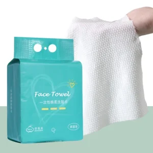 OEM Custom Disposable Face Towel 100% Pure Cotton Clean Towels Biodegradable Face Cotton Tissues Face Drying Towels