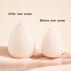 OEM Custom Liquid Cream Cosmetic Beauty Egg Sponge Precision Foundation Detail Sustainable Makeup Sponge