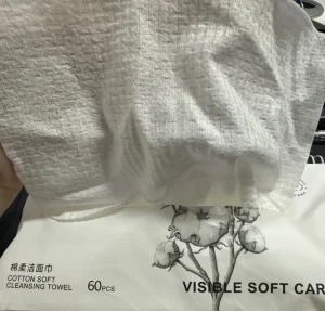 OEM Customizable Quick Dry Disposable Cotton Non-Woven Face Wash Towel for Daily Cleaning Direct From Factory