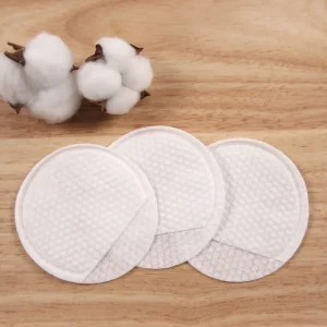 OEM Customized Hand Inserted Horseshoe Design Nonwoven Plant Fiber Centella Asiatica 3 Layer Makeup Remover Skincare Cotton Pad