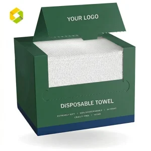 OEM Disposable Face Towels Lint Free Makeup Remover Towel Biodegradable Ultra Soft Towel for Sensitive Skin