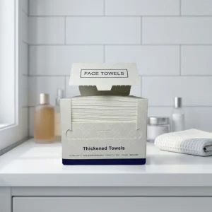 OEM Disposable Face Towels Viscose Nonwoven Adult Face Towels Eco-Friendly Quick Dry Lint-Free Antimicrobial & Skin Safe
