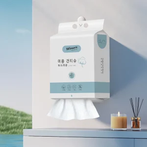 OEM Disposable Rectangle Face Towels Thickened Viscose Fiber Soft Comfortable Skin-Friendly Home Use Care Customizable
