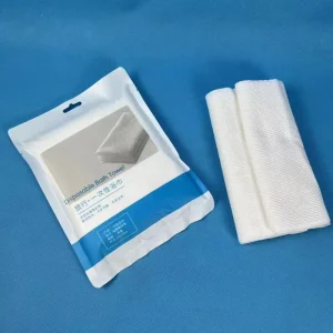 OEM Individual Biodegradable Spunlace Non Woven Disposable Face Towel Household Cleaning Essential