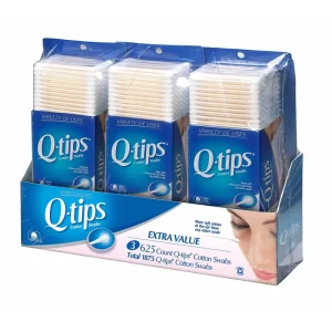 OEM Large Head Baby Cotton Swabs Safty Stick Cotton Buds QTips for Makeup Cleaning Ear Cleaning Medical Use Free Sample