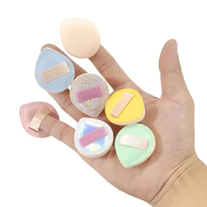 OEM Multi Shape Makeup Liquid Powder Foundation Sponge Puff Wet&Dry Super Soft Small Pillow Make up Marshmallow Air Cushion Puff