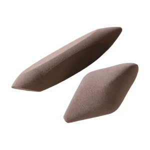 OEM ODM Polyurethane Makeup Sponge Unique Shape Concealer Blender Sponge High Elasticity for Precise Detail Makeup
