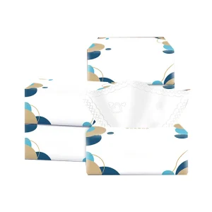 OEM ODM Unbleached Soft Disposable Non Fluores Face Towel Facial Tissue for Cleansing