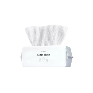 OEM Pure Cotton Disposable Facial Towels Large Soft Washcloth for Salon Hotel Travel & Baby Use
