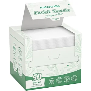 OEM Soft Disposable Hypoallergenic Eco-Friendly Nonwoven Facial Towels Quick Dry Lint-Free Antimicrobial Gentle Home