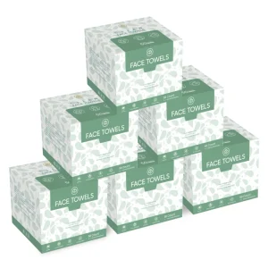 OEM Soft Disposable Viscose Tissue Organic Clean Face Towels Disposal Disposable Face Towel Soft Dry Cleaning Wipes