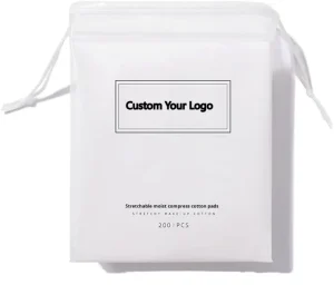OEM Ultrathin Disposable Natural Cotton Pads Eco Friendly Square Face Remover Makeup 1 Layer Factory Direct
