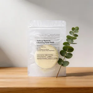 Oem Odm Curcuma Cleansing Toner Pads Kojic Acid Exfoliating Cosmetic Cotton Rounds Pads for Face